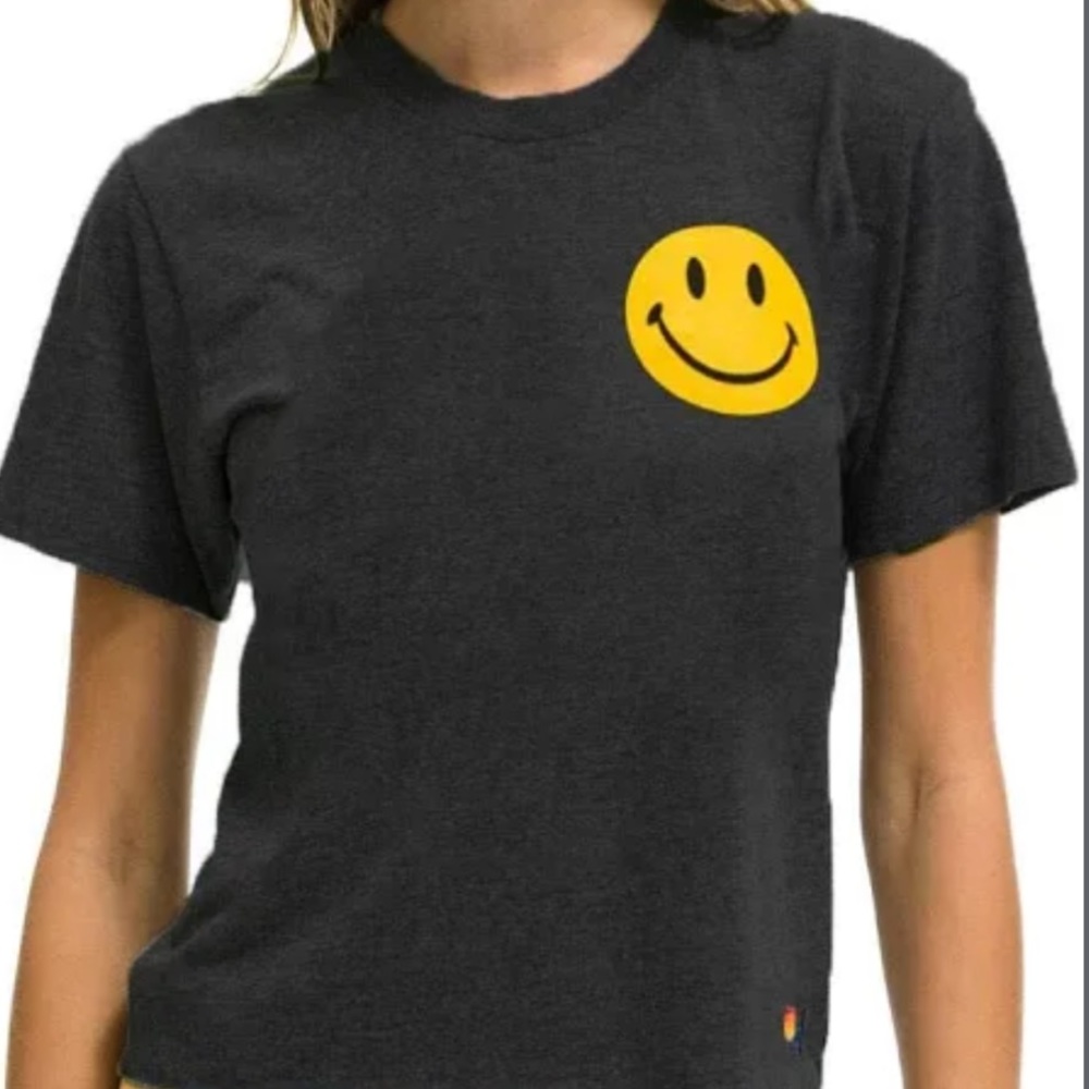 AVIATOR NATION SMILEY 2 WOMEN’S TEE